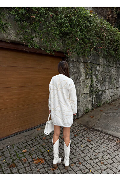 MODA Çiçek Desenli Yumuşak Dokulu Mini Elbise