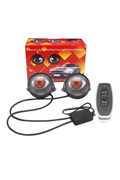 Ruan Set of 2 AUTO LED Magnifiers 3 inches cat eye animation 12 36v