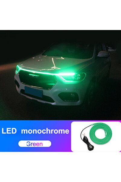 LILY Car Hood LED Strip with Application 180cm Green