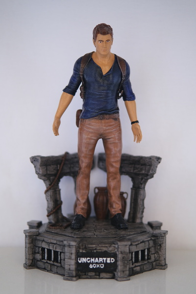 PWUL WORKS Uncharted Nathan Drake Figür 25 cm – El Yapımı figür