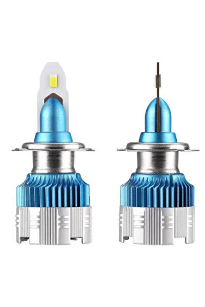 XL Set of 2 LED bulbs H1 White Light 8000k Automatic Ventilation