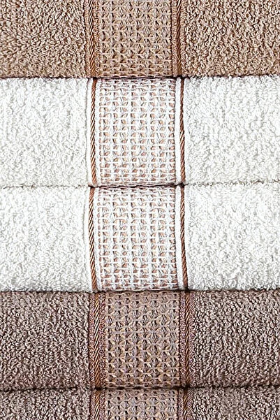 HRN Textile Sobeska 6-штучний набір бавовняних рушників для рук та обличчя - 40x70 см