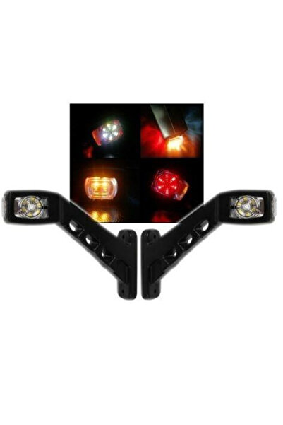 Ruan Set of 2 LED clearance lamps, marker lights for trucks, tractors, trailers, caravans 24V