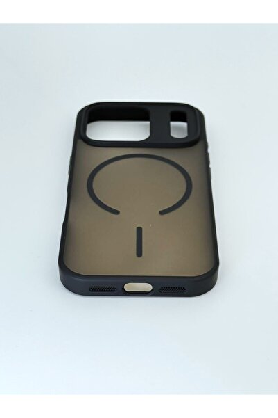 GENERAL Matte Translucent Magnetic MagSafe Compatible Phone Case For iPhone 17 Pro Max - Soft Edge Cover