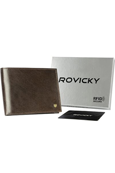 Other Portofel bărbătesc din piele N01-RVT-3173 D.Brown