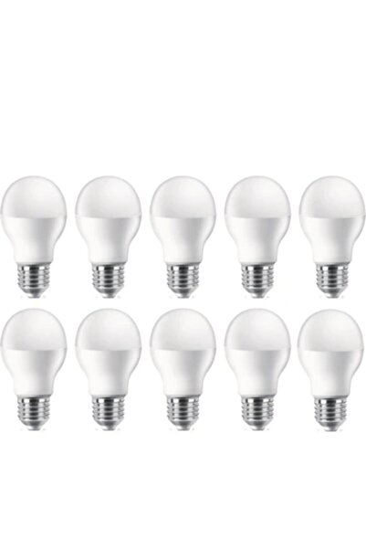 Osaka Light 10'Lu Paket 12w = 90w Eşdeğer 3000 Kelvin Gün ışığı Sarı ışık A60...