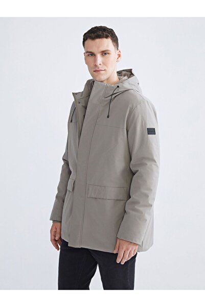 LC Waikiki Standard Mold Hooded Men's Coat