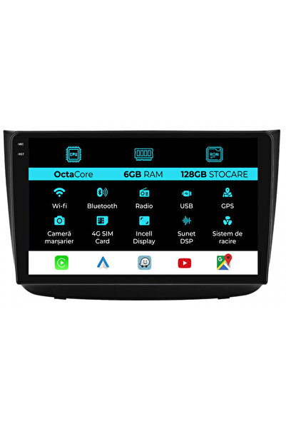 NavStore Dedicated Navigation Mercedes Vito, Viano (2005-2015), 10Inch, 6Gb Ram, 128Gb Storage, Carplay