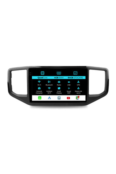 NavStore Navigatie Dedicata Volkswagen Amarok (2016-2022),QuadCore, 9Inch, 4Gb Ram, 64Gb Stocare, Carplay