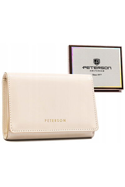 Other Women's -leather wallet with snap and zipper - Peterson