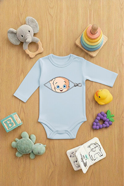 LORVEX زيبين بيبي مطبوع بدلة أطفال لطيفة مع مشبك مطبوع