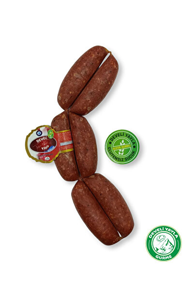 DEVELİ YAYLA SUCUK 1 Kg Glutensiz Özel Dana Parmak Sucuk