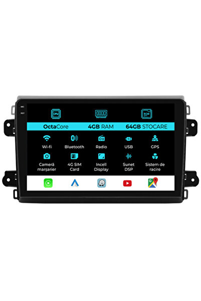 NavStore Ειδική πλοήγηση Fiat Ducato 2020+, 9 ίντσες, μνήμη RAM 4 GB, αποθηκε...