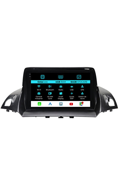 NavStore Dedicated Navigation Ford Kuga (2013-2017), 9Inch, 4Gb Ram, 64Gb Storage, Carplay