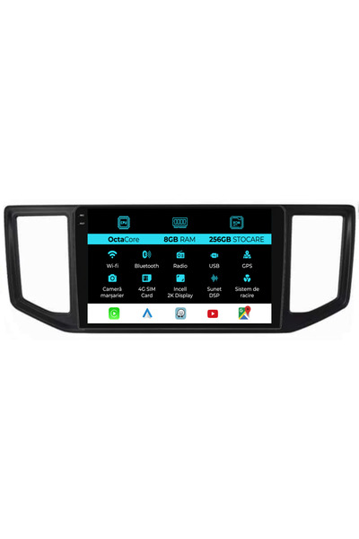 NavStore Dedicated Navigation Volkswagen Crafter (2017-2021), 2K, 8Gb Ram, 256Gb Storage, Carplay