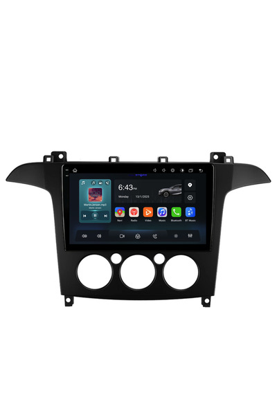 NavStore Dedicated Navigation Ford S-Max (2006 - 2015), 9Inch, 4Gb Ram, 64Gb Storage, Carplay, Manual Climate