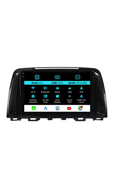 NavStore Dedicated Navigation Mazda CX-5 (2012-2015), 9Inch, 4Gb Ram, 64Gb Storage, CarPlay