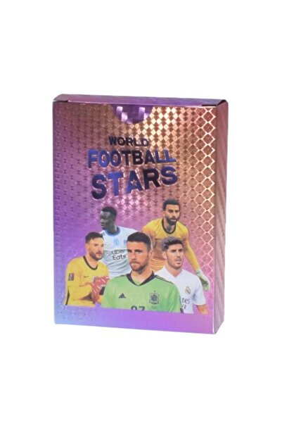 OEM Set 55 Cartonase Fotbal, World Football Stars, multicolor, 4 ani+