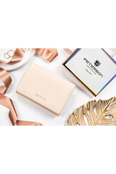 Other Women's -leather wallet with snap and zipper - Peterson