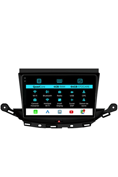 NavStore Ειδικό σύστημα πλοήγησης Opel Astra K (2016 - 2020), QuadCore, 9 ίντ...