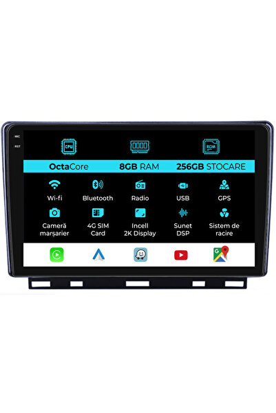 NavStore Dedicated Navigation Renault Clio 5 (2019-2024), 2K, 8Gb Ram, 256Gb Storage, Carplay