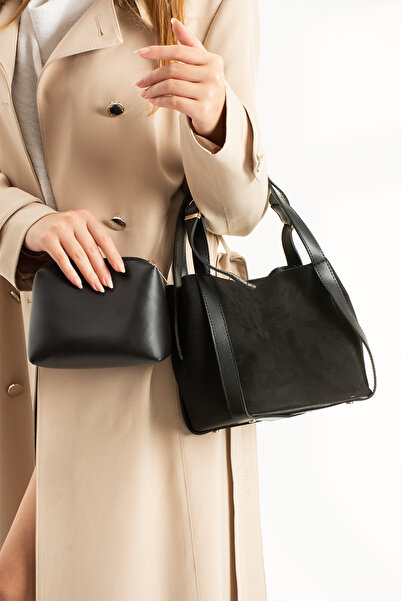 Çanta Trend Suede Women's Hand and Shoulder Bag