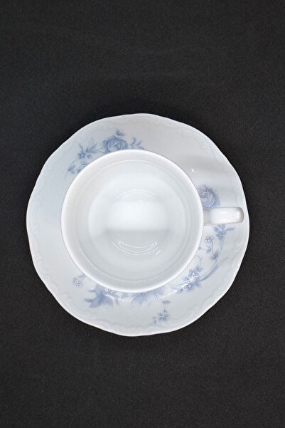 ABBETC Mitterteich Bavaria 5 Blue White Coffee Cup 130 ml