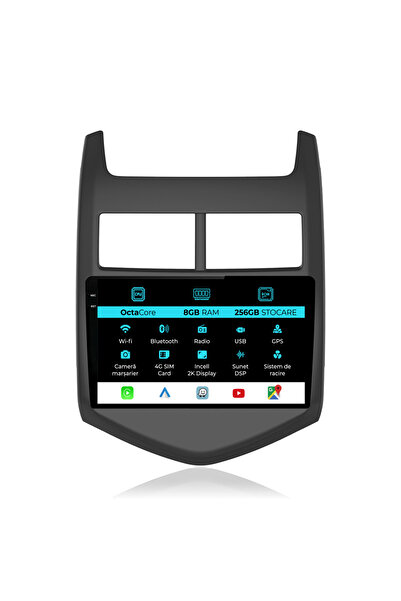 NavStore Navigatie Dedicata Chevrolet Aveo (2012-2014), 2K, 8Gb Ram, 256Gb St...