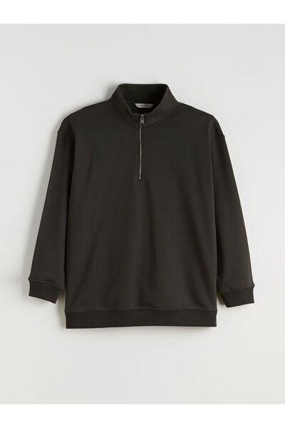 LC Waikiki Stand Collar Men's Sweatshirt