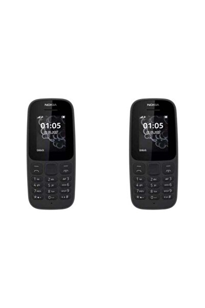 Nokia 105 Dual SIM Black 4MB (with gift)
