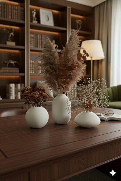 muffag Minimal Set of 3 Nordic Style Bohemian Vase Gift Pinterest Pampas Vase Set Decorative Object