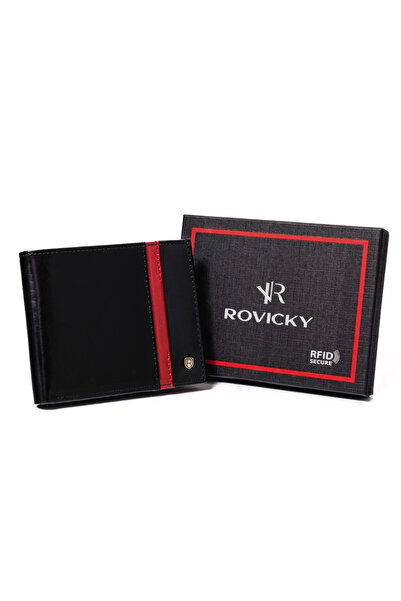 Other Men's Leather Card Wallet with RFID Protect - Rovicky