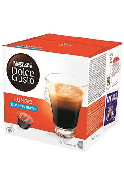 Nescafé Dolce Gusto Capsule Lungo decofeinizate, 16 capsule, 112 g