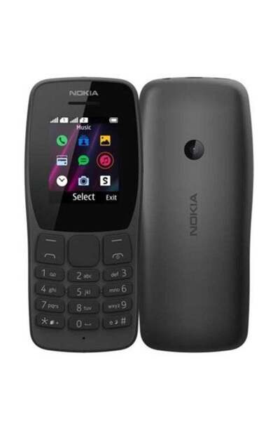 Nokia 110 Dual SIM Black 4MB RAM