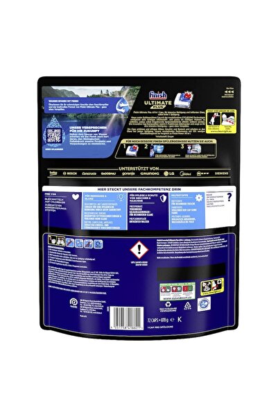 Finish Powerball Ultimate Plus All in 1 Regular Dishwasher Capsules 72 pcs