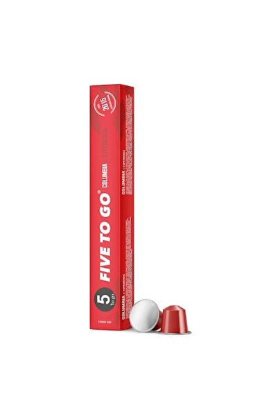 5 to go Capsule de cafea Columbia L’esperienza, compatibile cu Nespresso, 10 capsule, 55g