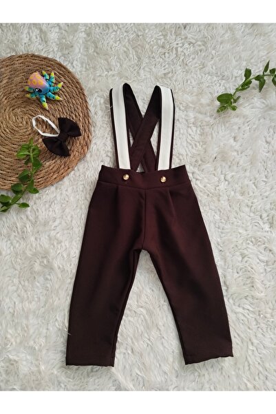 AgTasarım Kahverengi, Acıkahve Doğum günü Konsept Salopet takımı