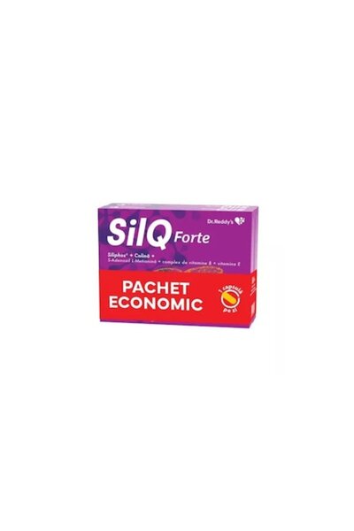 Dr. Reddy's Pachet economic SilQ Forte, 15+15 capsule,