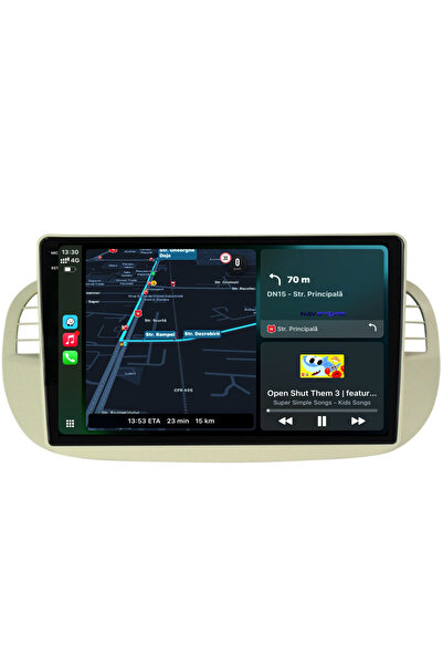 NavStore Dedicated Navigation Fiat 500 (2007-2015), 2K, 4Gb Ram, 64Gb Storage, Carplay