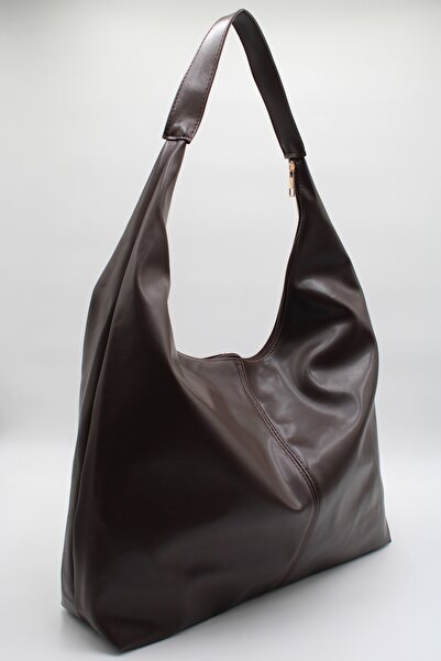 LASSO حقيبة يد نسائية كبيرة الحجم بلون بني، حقيبة تسوق واسعة وعملية للحمل بال...