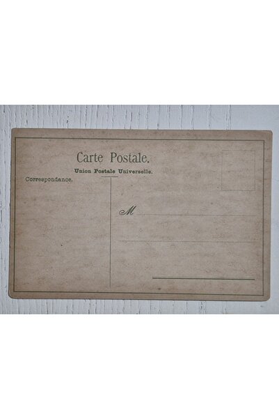 Edi Antik Ottoman Era Ortaköy Mosque Postcard. Uzunköprü by Mistake Sent to Postcard