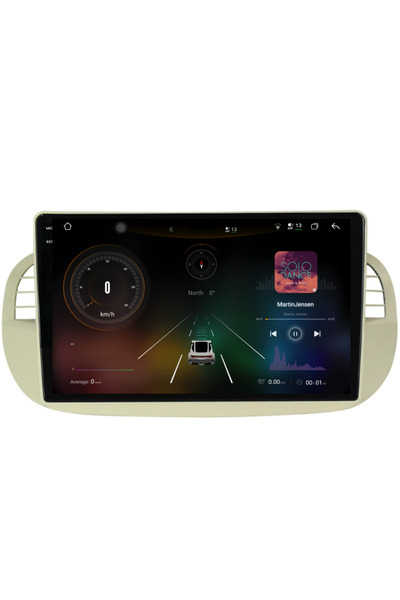 NavStore Dedicated Navigation Fiat 500 (2007-2015), 2K, 12Gb Ram, 256Gb Storage, Carplay