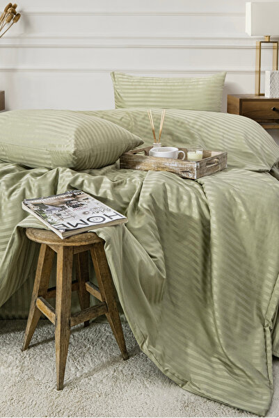 DB DANLA BALDİ Home Collection Satin Bedding Set Double with Elastic Sheets