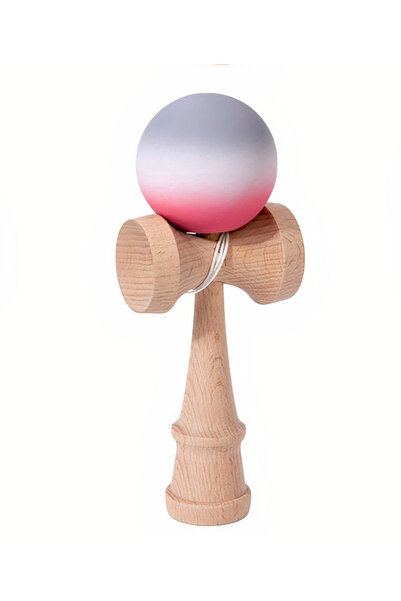 Zet Kendama din lemn 18cm – Provocare, Distracție și Stil Culoare unică - Mov...