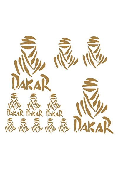 Oracal 651 Set 11 Stickere Off Road, Dakar, cupru