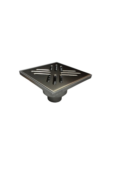 sofdekor 15x15cm Plastik Çerçeveli Standart Yer Süzgeci Duş Kanalı - Düşey Çı...