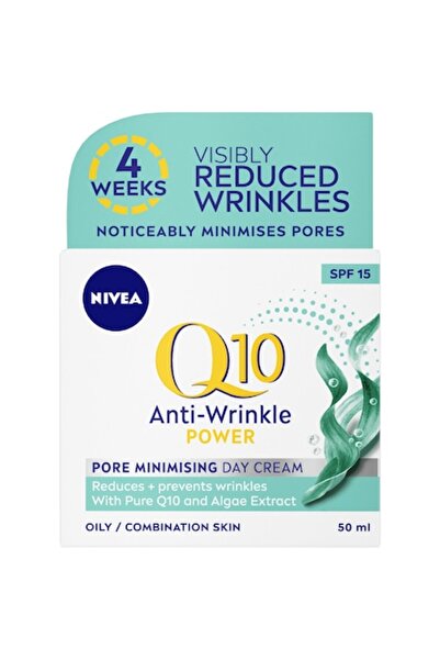 NIVEA Q10 Anti-Wrinkle Day Cream for Combination Skin, 50 ml