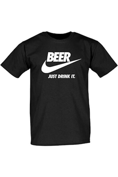 OEM Ανδρικό T-shirt, εξατομικευμένο "JUST DRINK IT BEER"