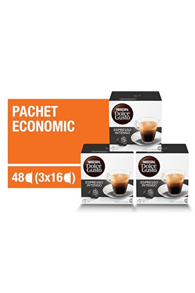 Nescafé Dolce Gusto Set 3 x Espresso Intenso Capsules, 48 capsules, 336 g