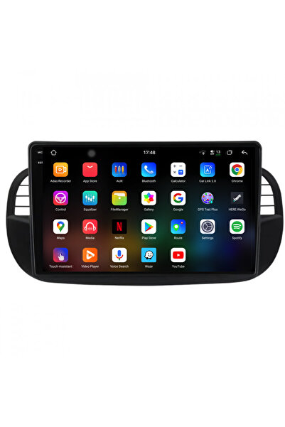 NavStore Dedicated Navigation Fiat 500 (2007-2015), 2K, 12Gb Ram, 256Gb Storage, Carplay